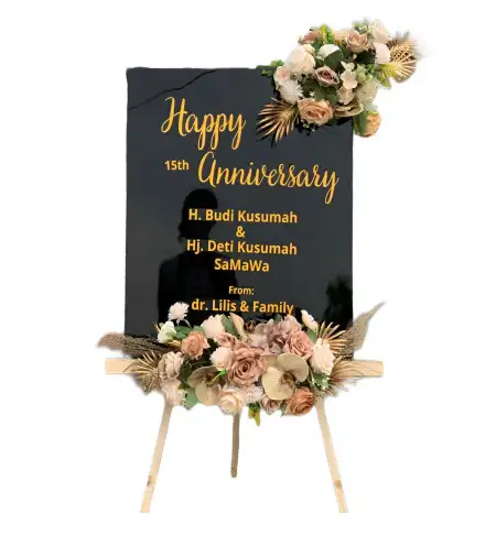 Papan Bunga Akrilik Pasigitan