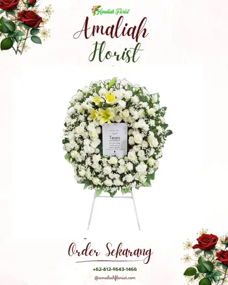 Krans Bunga Duka Pasigitan